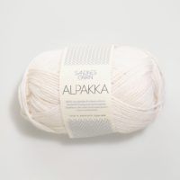 Alpaka Schurwolle stricken