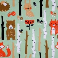 Baumwolle, Fuchs, Wald, Tiere
