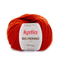 Merino Wolle Big orange