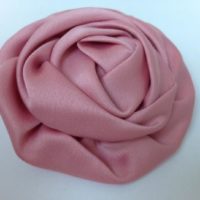 Stoffblume Anstecker rosa altrosa