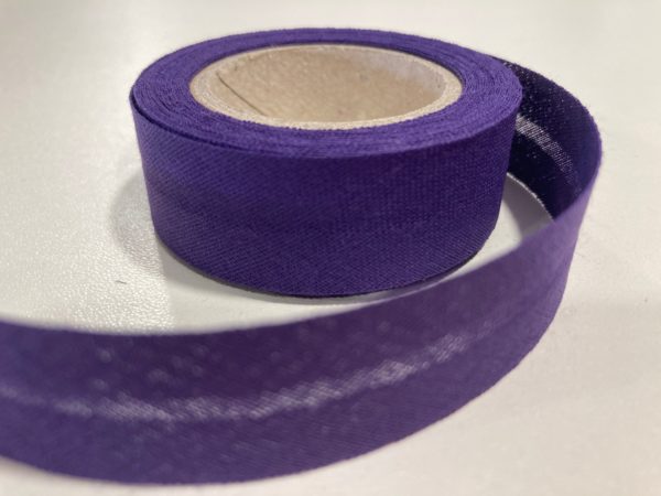 Schrägband Baumwolle violett