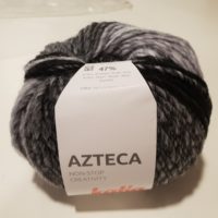 Katia Azteca stricken grau/schwarz