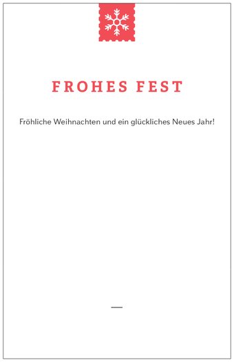 Weihnachtskarte Hund 19 mit passenden Couverts – Bild 2