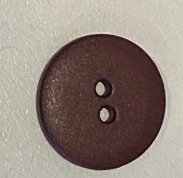 Knopf Polyesterknopf Verschluss 2-Loch
