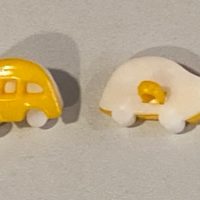 Knopf Kunststoffknopf VW-Golf Verschluss