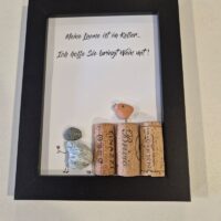 Steinbild Spruch Geschenk Handgemacht