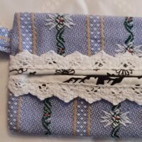 Taschentuchetui Edelweiss