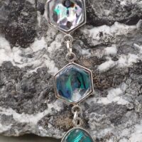 Anhänger Epoxy & Shell 3Fach