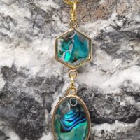 Anhänger Epoxy & Shell 2Fach