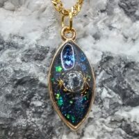 Anhänger Epoxygalaxy Zirkonia