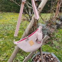 Moon Bag / kleine Handtasche / Crossbag