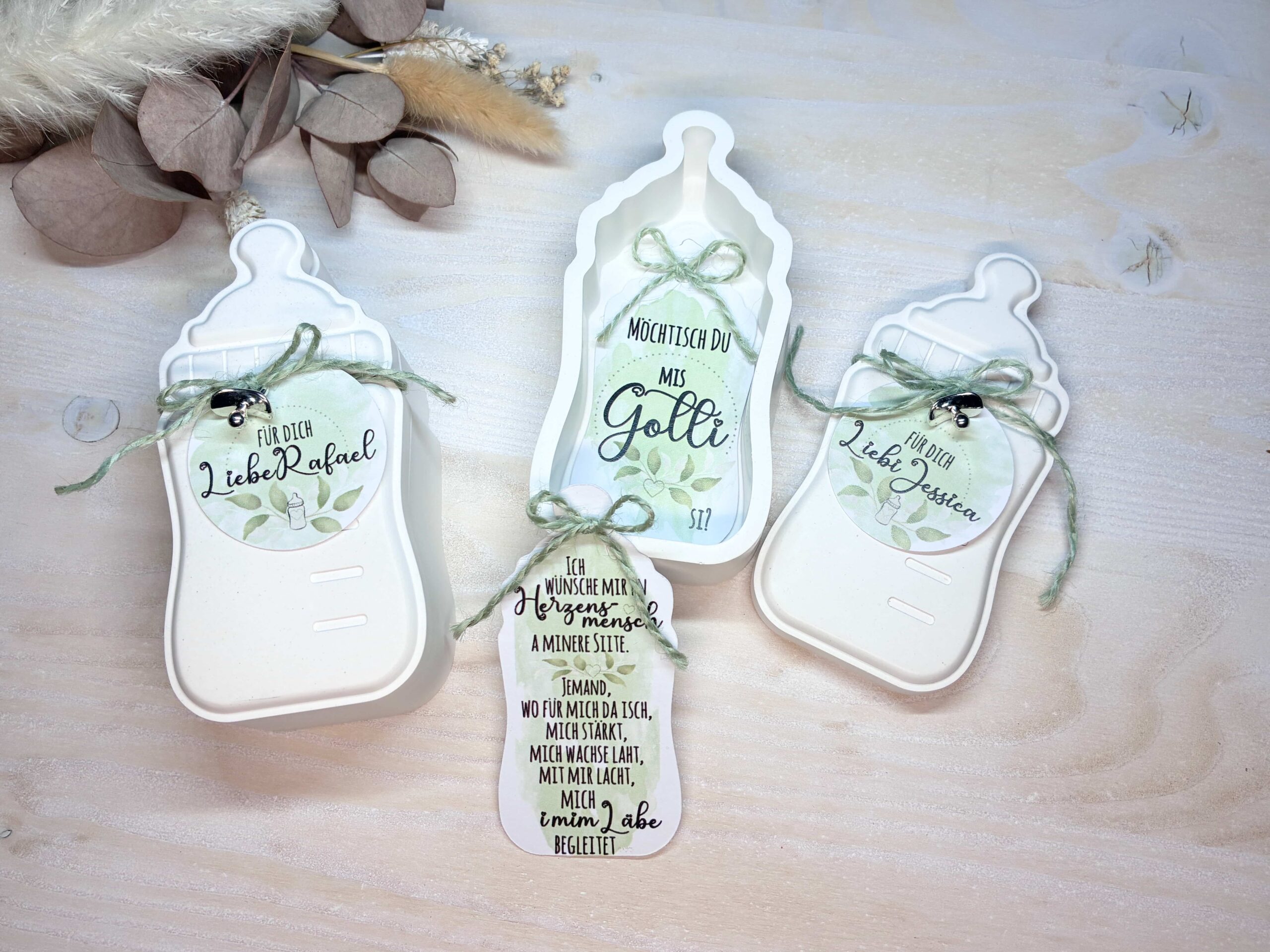 Gotti und Götti fragen Schweiz Geschenk Möchtisch Du mis Gotti si MANNIGFALTIG