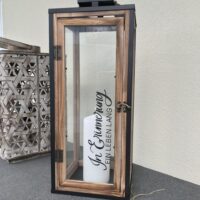 Trauer Laterne gross