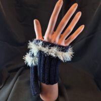 Stulpen gestrickt Unikat Merino