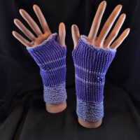 Stulpen gehäkelt Unikat Baumwolle